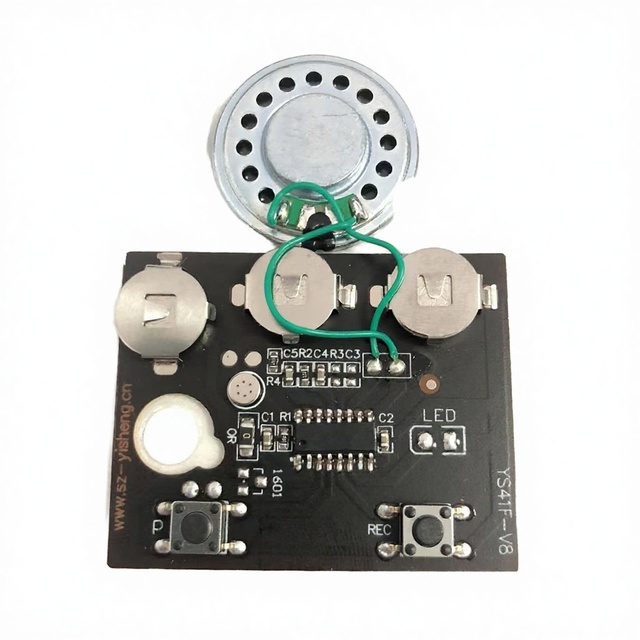 GSP Dual Button 30 Seconds Photosensitive Sound Voice Audio Music Recordable Development Board Chip Programmable Music Module