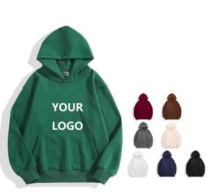 OEM Bulk Custom Printing Logo <span class=keywords><strong>Hoodies</strong></span> Two-Layer Heavy Fleece Sweatshirts para Homens e Mulheres Baggy Hooded Collar - Product Image 4