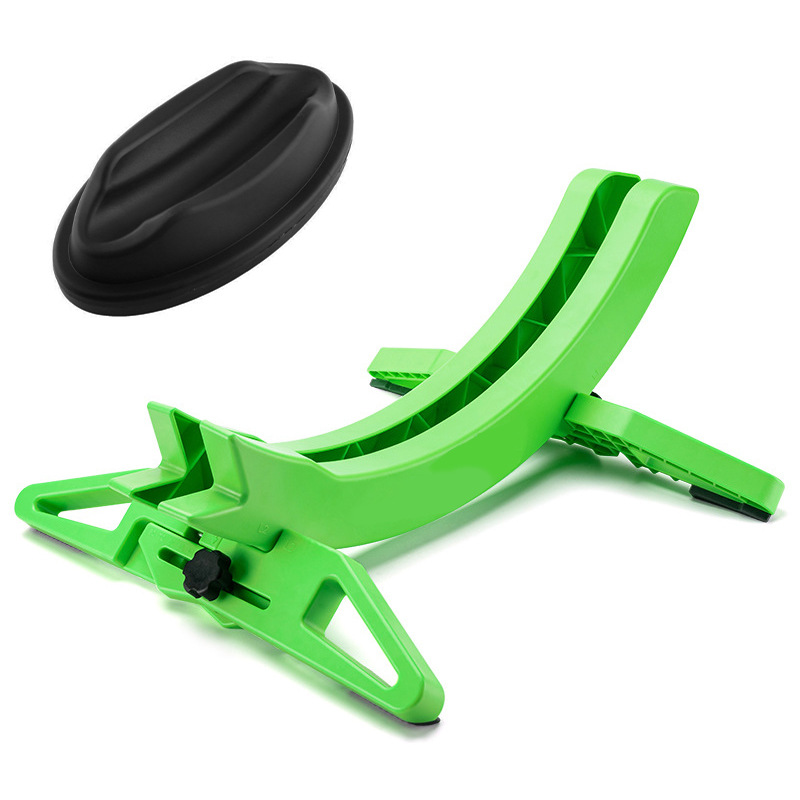 Coin en V de type B - vert + patin de roue avant