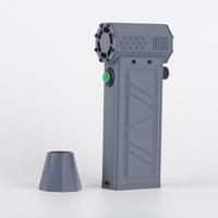 Turbine industrielle transfrontalière en plastique haute performance 130k, moteur sans balais à 29 pales, portable et rechargeable pour camping en extérieur