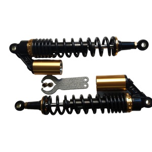 Par de Amortiguadores de Aire de 400 mm 15 3/4'' para Yamaha YFZ 450 <span class=keywords><strong>Raptor</strong></span> <span class=keywords><strong>660</strong></span> 700 Banshee, Universal para Moto, <span class=keywords><strong>ATV</strong></span>, UTV y Go-Kart - Product Image 1