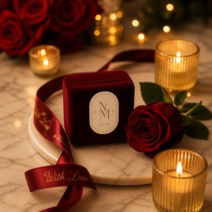 Étiquette autocollante personnalisée en feuille d'or pour mariage, adhésif imperméable pour boîtes cadeaux, papier mat avec impression de logo en lettres - Product Image 6