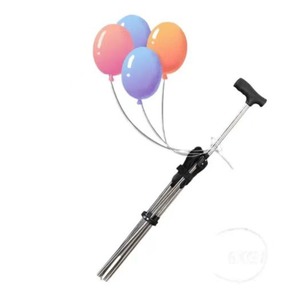 <b>Lightweight</b> Multi-Functional Anti-Slip Elderly Cane Portable Outdoor Triangular Folding Hiking Stick with <b>Iron</b> Tip Modern Style - Product Image 1
