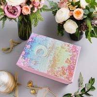 Cajas de regalo Kraft con logotipo personalizado Embalaje de gama alta para alimentos Perfume Relojes Cosméticos Materiales reciclados Detalles de lámina en relieve