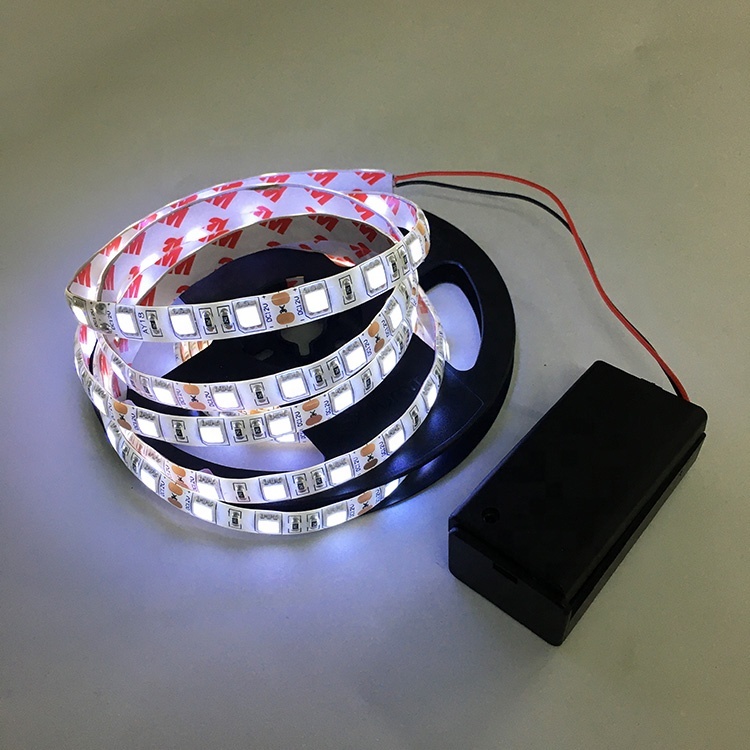 Usb Rechargeable Battery Powered 1.5v 3.3v 5V Smd 2835 Flexible Led Strip Light · image 6