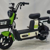 Vélo électrique pour adultes à une seule vitesse 48V avec une autonomie de 60 kilomètres, moteur sans balais, adapté à une utilisation urbaine et de loisirs