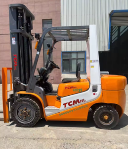 מלגזה דיזל משומשת מתוצרת יפן מדגם TCM FD35 במשקל <span class=keywords><strong>3.5</strong></span> טון, במצב עבודה מצוין לשימוש קמעונאי. - Product Image 1