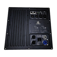 Module d'amplificateur de puissance numérique professionnel de plaque d'ampli de classe D pour haut-parleur à gamme complète Subwoofer 2in 3out Channel 400w 800w 1200w