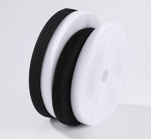 Bande auto-agrippante en polyester de qualité B, forte résistance, pour fixation de canapé, couture de vêtements, bricolage, à coudre – Vente en gros fabricant - Product Image 1