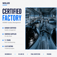 WOLIZE Système d'aquaculture en recirculation : Gestionnaire de projet dédié, Conception de plan de site, Guide d'installation, Formation d'équipe, CE ISO