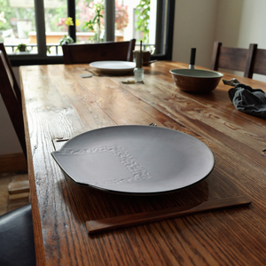 Fait à la main <span class=keywords><strong>En</strong></span> Gros <span class=keywords><strong>Pas</strong></span> <span class=keywords><strong>Cher</strong></span> Naturel <span class=keywords><strong>Ardoise</strong></span> Décorative <span class=keywords><strong>Assiette</strong></span> Ensemble Plaque de Sushi - Product Image 2