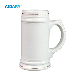 Nhà sản xuất bán buôn cao cấp 22oz thăng hoa gốm bia <span class=keywords><strong>Mug</strong></span> với Vàng <span class=keywords><strong>Side</strong></span> giọng-Bền thực phẩm cấp gốm <span class=keywords><strong>Mug</strong></span> - Product Image 6