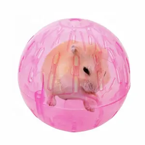 Bichos de estimação para roedores, ratos, hamster, gerbil, jogging, exercícios, brinquedo, bola pequena de plástico, acessório para hamster