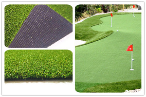 JS alta densidad PP Golf césped artificial suelo deportes césped sintético para mini campo de golf - Product Image 3