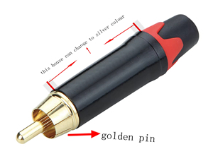 สายสัญญาณเสียง <span class=keywords><strong>RCA</strong></span> to <span class=keywords><strong>RCA</strong></span> ยี่ห้อ ABCCABLS พร้อมปลั๊กชุบทอง หุ้มด้วย PVC สำหรับรถยนต์/ระบบลำโพง และการแสดงสดบนเวที - Product Image 3