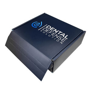 Scatola di Cartone Ondulato Nera di Lusso per Imballaggio Fast Food con Design Personalizzato del Logo per <span class=keywords><strong>Asporto</strong></span>, Hamburger e Confezionamento Alimentare - Product Image 1