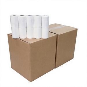 Papel Térmico para Caja Registradora de una Sola Capa, 100% Pulpa de Madera, 80x80 57x50, Opciones de Impresión Múltiple, Rollo Blanco de Alta Calidad, Marca China - Product Image 4