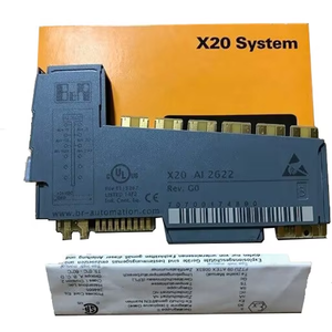 ระบบอัตโนมัติ B&R X20 ราคาดี คุณภาพเยี่ยม โมดูลผสมดิจิตอล PLC อเนกประสงค์ 24V สำหรับอุปกรณ์อิเล็กทรอนิกส์ X20AI2622 ช่องสัญญาณเข้าแบบอนาล็อก - Product Image 1