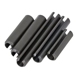 Spring <strong>Roll</strong> <strong>Pins</strong> Cylindrical Elastic Open Dowel <strong>Roll</strong> Slotted Split Tension Black Zinc Carbon Steel Spring Loaded <strong>Pin</strong> - Product Image 4