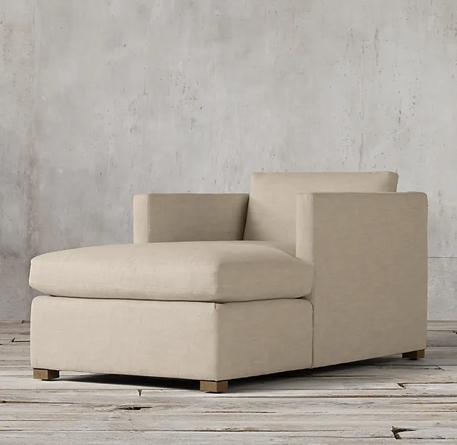 Chesterfield sofá de móveis para casa de estilo Americano sala de estar clássico abrigo braço chaise