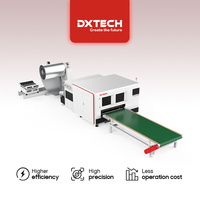 Dxtech Vierfunktions-Materialspulen-Laserschneidemaschine mit 900*1300mm Tisch