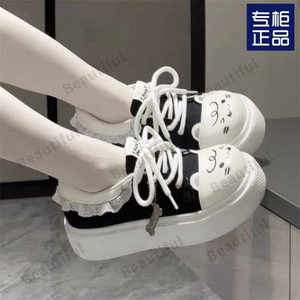 รองเท้าผ้าใบผู้หญิงโลลิต้านุ่มสบาย, Maillard Porter รองเท้านักศึกษาสำหรับฤดูใบไม้ร่วง - Product Image 6