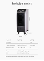 Ventilateur de refroidissement d'air Ac Portable évaporatif arctique refroidisseur d'air refroidisseur de pièce refroidisseurs d'air sur pied pour la maison