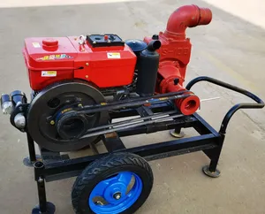 Pompa d'Acqua Diesel Mobile con Rimorchio, da 3 a 32 Pollici, Set di Pompe Centrifughe ad Alta Capacità per Controllo Inondazioni, Irrigazione e Drenaggio - Product Image 6