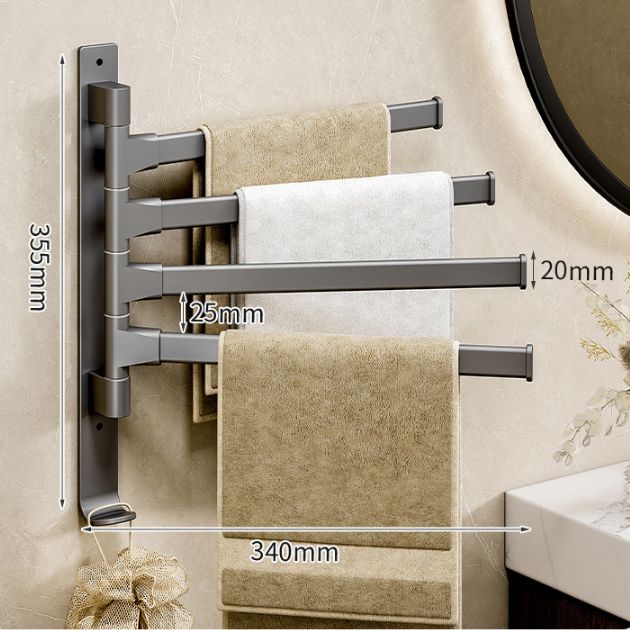 Swivel Towel Rack