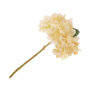 Hortensia de Coral Artificial para ramos de novia de boda flores realistas interior hogar Oficina MESA CENTRO DE MESA jarrón Decoración - Product Image 1