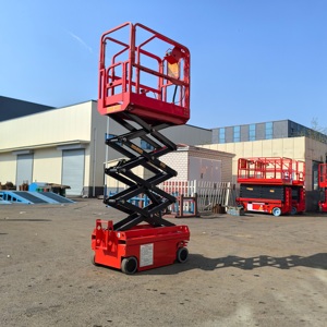 Plataforma Elevadora de Tijera Hidráulica de 4 Metros de Alta Resistencia, Elevador de Carga Móvil Automático en Venta - Product Image 3