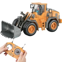 2025 jouets télécommandés voiture RC camion à benne basculante 1:20 2.4G jouets de Construction électrique véhicule Bulldozer RC chargeur avec musique légère