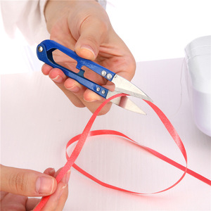 V Shaped Tailor Scissors Stainless Steel Mini Sewing Cross Stitch Cutting Tool Home Use - Product Image 2