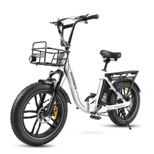 2024 Original factory SAMEBIKE C05 Pro 500w 20 inch downhill foldable Fat tire electric bicycle folding ebike eu stock