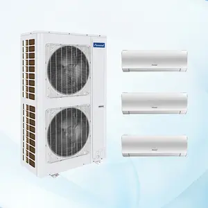 Gree VRF VRV 40000Btuマルチゾーン商用エアコンDCインバーターカセットダクト壁掛けホームセントラルHVACシステム