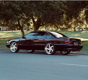 ล้อฟอร์จ 2 ชิ้น โครเมียม ขนาด 19 20 21 22 <span class=keywords><strong>24</strong></span> นิ้ว สำหรับล้อฟอร์จ Forgiato  สำหรับรถ 1996 Impala <span class=keywords><strong>SS</strong></span>  5x100 5x114.3 5x127 5x108 5x120 5x112 - Product Image 6