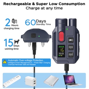 2000ft siêu âm huấn luyện chó cổ áo & chó Repeller siêu âm | không sốc | không thấm nước | lý tưởng cho tất cả các kích cỡ - Product Image 6