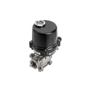 Bille en acier inoxydable 304 avec actionneur à quart de tour Lq0-5, couple IP67/IP68 en option - Product Image 2