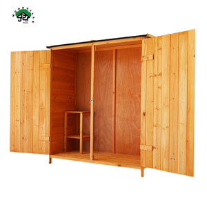 Factory Price Premium Backyard Solid Wood Storage Garden Shed