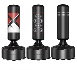 Sac de frappe réglable d'usine OEM, <span class=keywords><strong>Wing</strong></span> <span class=keywords><strong>Chun</strong></span>, cible rotative à domicile, Muay Thai, sac de frappe de boxe pour adultes - Product Image 1