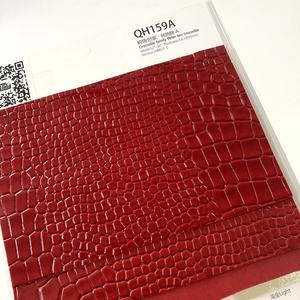 Parlak yüzey suni deri timsah tasarım vinil deri kumaş timsah duvar kağıdı, çanta yapma - Product Image 1