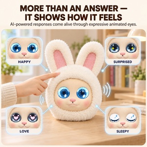 ตุ๊กตา AI อัจฉริยะ ของเล่นสัมผัสโต้ตอบได้ รองรับหลายภาษา สนทนาได้ ให้ความรู้สึกเป็นเพื่อนร่วมใจ หุ่นยนต์อัจฉริยะสำหรับเด็ก - Product Image 3