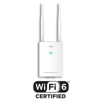 Grandstream GWN Series Enterprise-Grade 2x2:2 Wi-Fi 6 Punto de acceso de largo alcance resistente a la intemperie GWN7660LR GWN7660ELR