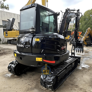 Máy xúc Kubota KX165 cũ, màu đen, tiết kiệm nhiên liệu tuyệt vời, 5.5 tấn, 5.5T, 6 tấn, <span class=keywords><strong>6T</strong></span>, KX 165, thích hợp cho không gian đô thị chật hẹp - Product Image 2