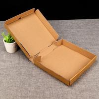 Boîte d'emballage de luxe ondulée de qualité alimentaire avec logo personnalisé Boîtes à pizza à emporter en papier kraft d'emballage à emporter