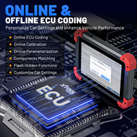 Nuovo Aggiornamento 2026 XTOOL D7 BT 36+Reset Wifi Wireless Strumento Diagnostico per Tutti i Sistemi, Codifica ECU, Programmazione Chiavi, Scanner OBD2 con FCA