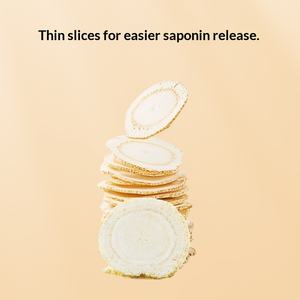 โสมภูเขาฉางไป๋แบบขายส่ง หั่นเป็นชิ้น ขนาด 1.4 ซม. น้ำหนัก 500 กรัม สารตกค้างจากยาฆ่าแมลงต่ำ เหมาะสำหรับชงชา รับผลิตแบบ OEM - Product Image 3