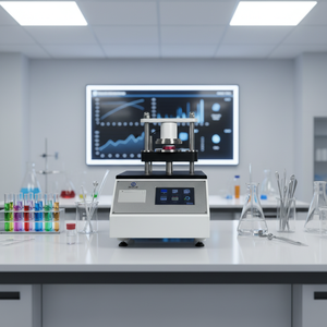 Anneau de compression pour tube en papier SKZ112, testeur de compression 5kN ±1% 0-65mm pour la qualité des tubes d'emballage - Product Image 1