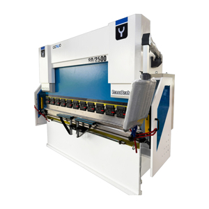 Máquina Dobladora de Chapa Metálica Hidráulica Sincronizada Serie SMART <span class=keywords><strong>HTC</strong></span> (WC67Y) con Motor de 11kw y Bomba de Moldeado Estructural - Product Image 2