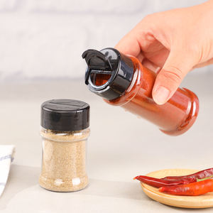 BPA miễn phí rỗng <span class=keywords><strong>1</strong></span> oz 6oz bán buôn nhà bếp Salt Pepper Shakers Chất <span class=keywords><strong>l</strong></span>ượng cao nhựa gia vị gia vị gia vị chai <span class=keywords><strong>Jar</strong></span> - Product Image 2